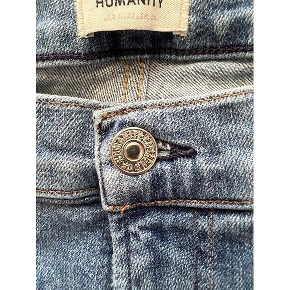 Citizens Of Humanity Blue Faded Flare Jeans Womens Size 29 Denim Casual Style - Picture 5 of 13